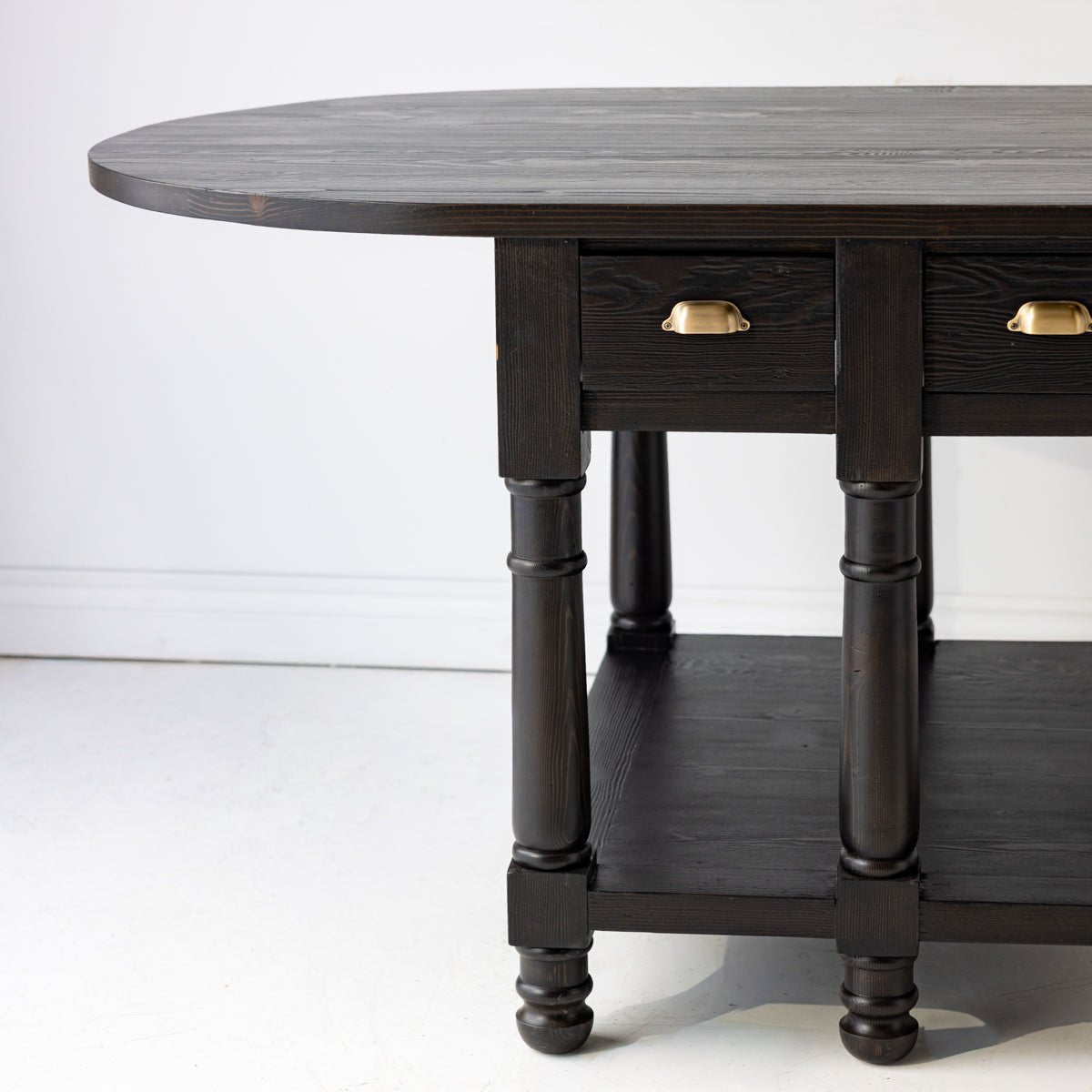 Newport Reclaimed Wood Kitchen Island | Floor Sample - elsie green - reclaimed wood furniture