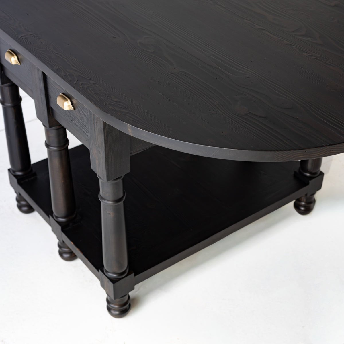Newport Reclaimed Wood Kitchen Island | Floor Sample - elsie green - reclaimed wood furniture