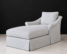 Newport Upholstered Chaise - elsie green - furniture