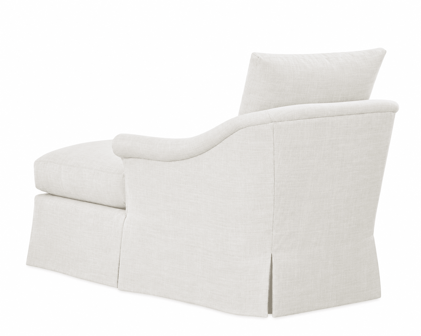 Newport Upholstered Chaise - elsie green - furniture