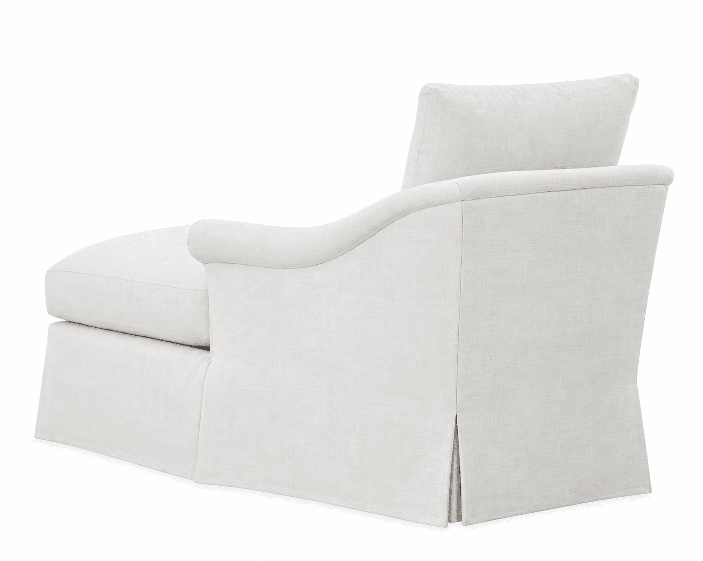 Newport Upholstered Chaise - elsie green - furniture