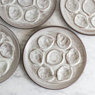 Niderviller Stoneware Oyster Plate Set Of 5 - elsie green - The French Kitchen