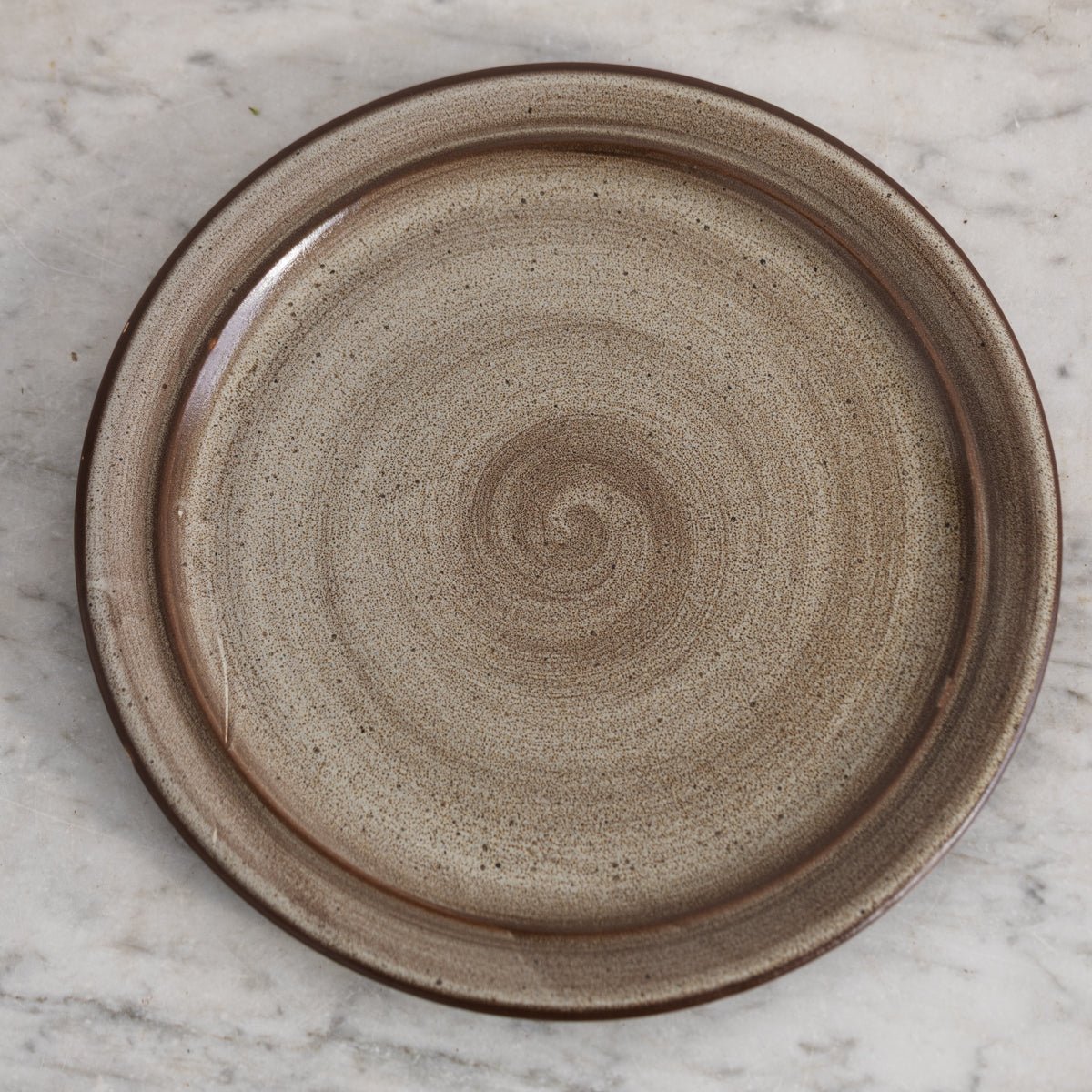 Niderviller Tolède Stoneware Platter, Serving Bowl and Silver Spoon - elsie green - the french kitchen