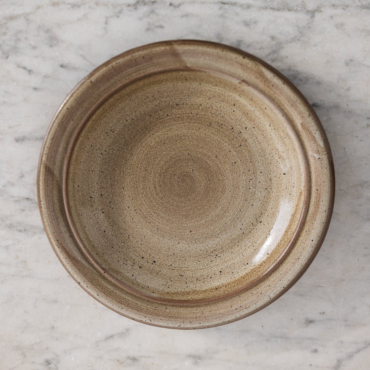 Niderviller Tolède Stoneware Platter, Serving Bowl and Silver Spoon - elsie green - the french kitchen