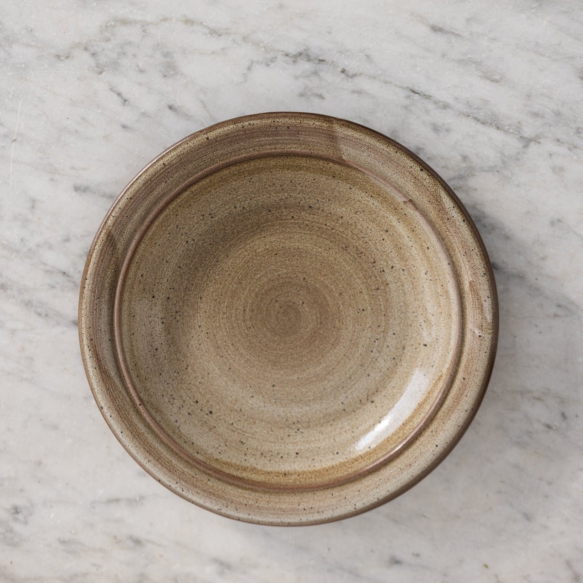 Niderviller Tolède Stoneware Platter, Serving Bowl and Silver Spoon - elsie green - the french kitchen