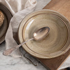 Niderviller Tolède Stoneware Platter, Serving Bowl and Silver Spoon - elsie green - the french kitchen