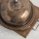Niderviller Tolède Stoneware Platter with Hotel Silver Platter - elsie green - the french kitchen