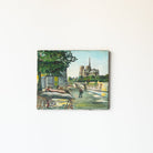 Notre Dame De Paris Oil Painting - elsie green - Art