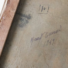 Nuit De Brouillard Oil Painting | Dated 1949 - elsie green - Art