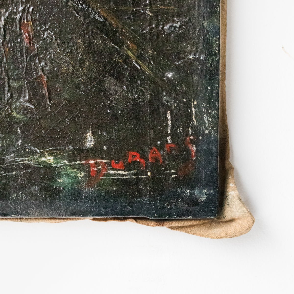 Nuit De Brouillard Oil Painting | Dated 1949 - elsie green - Art