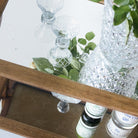 Oak Bar Cart - elsie green - furniture