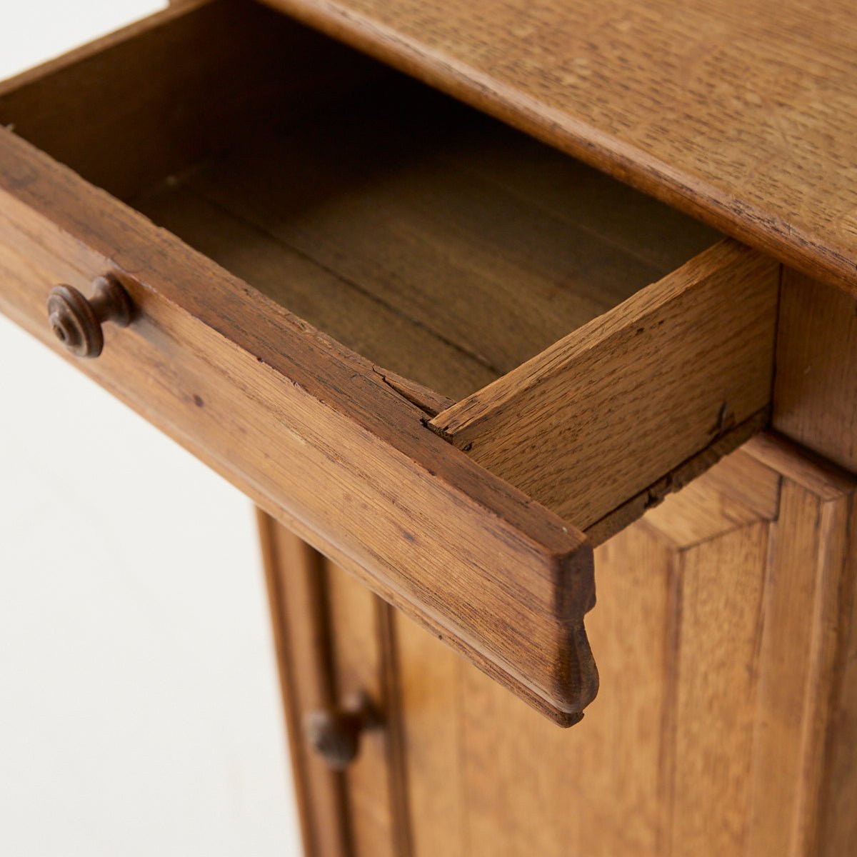 Oak Bedside Table - elsie green - furniture