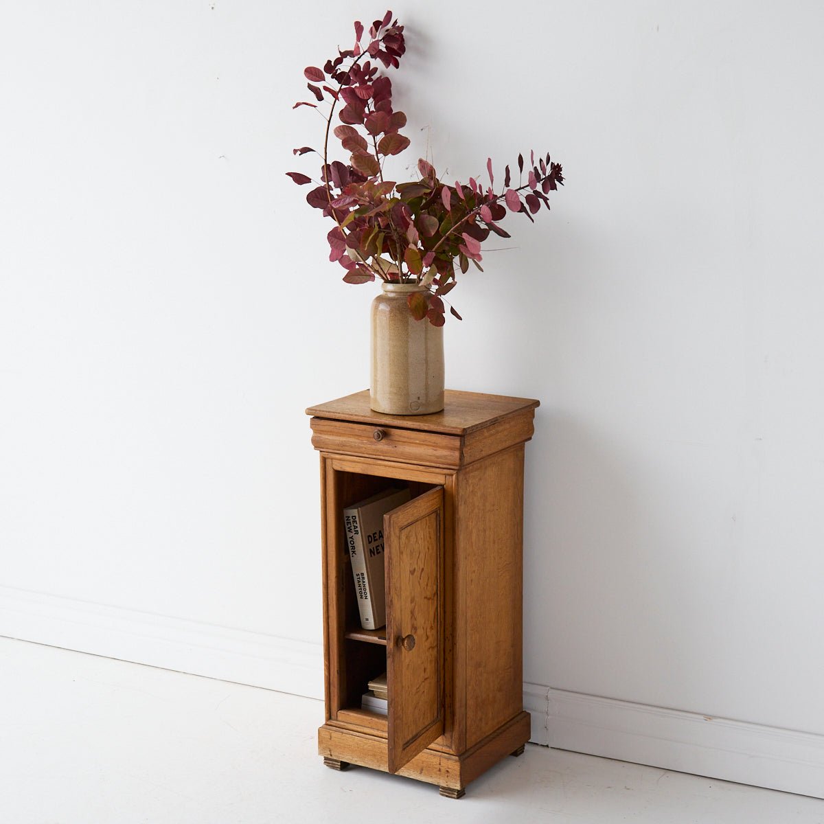 Oak Bedside Table - elsie green - furniture