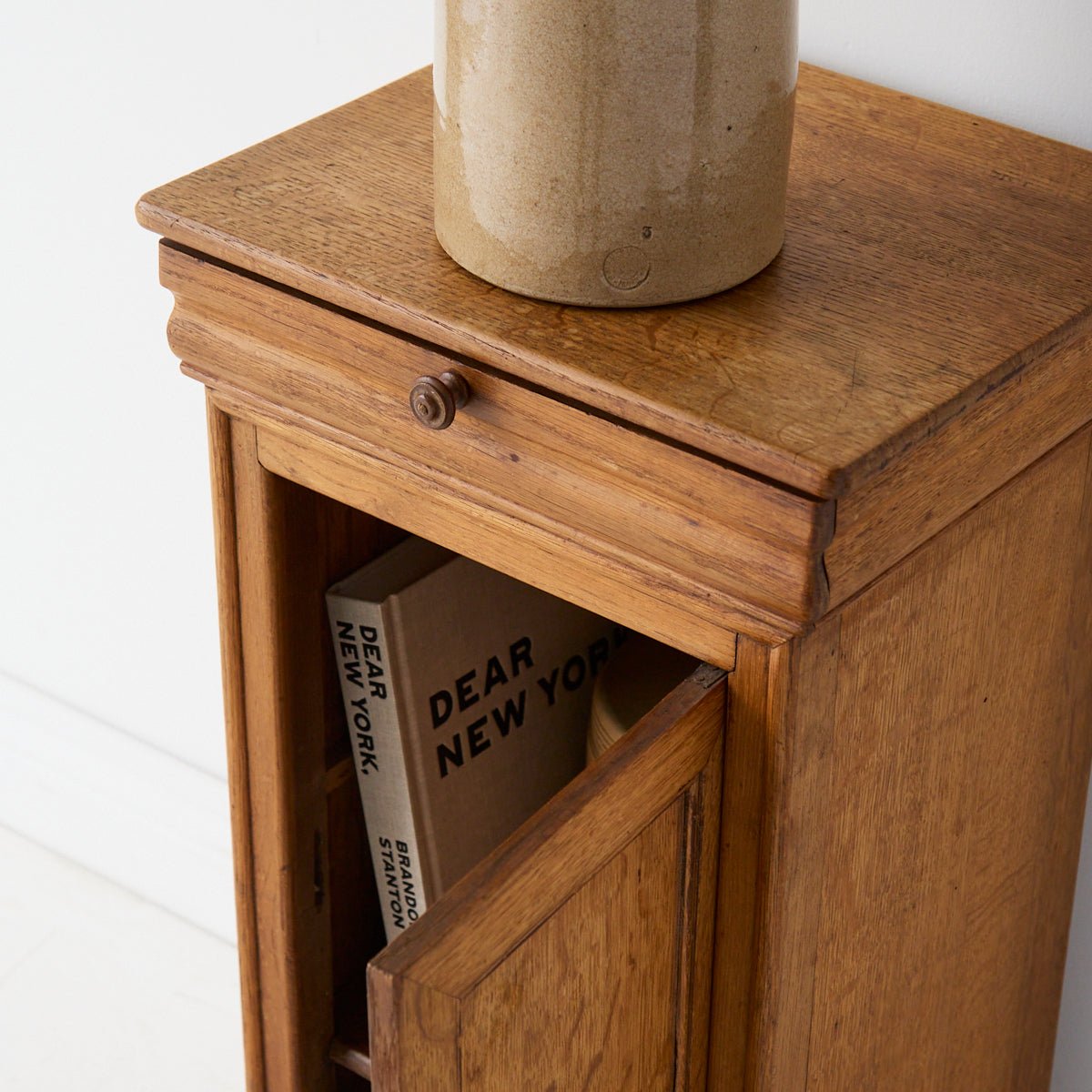 Oak Bedside Table - elsie green - furniture