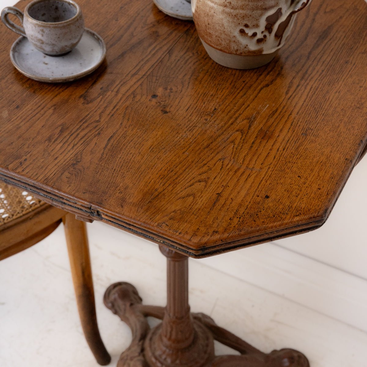 Oak Bistro Table - elsie green - furniture
