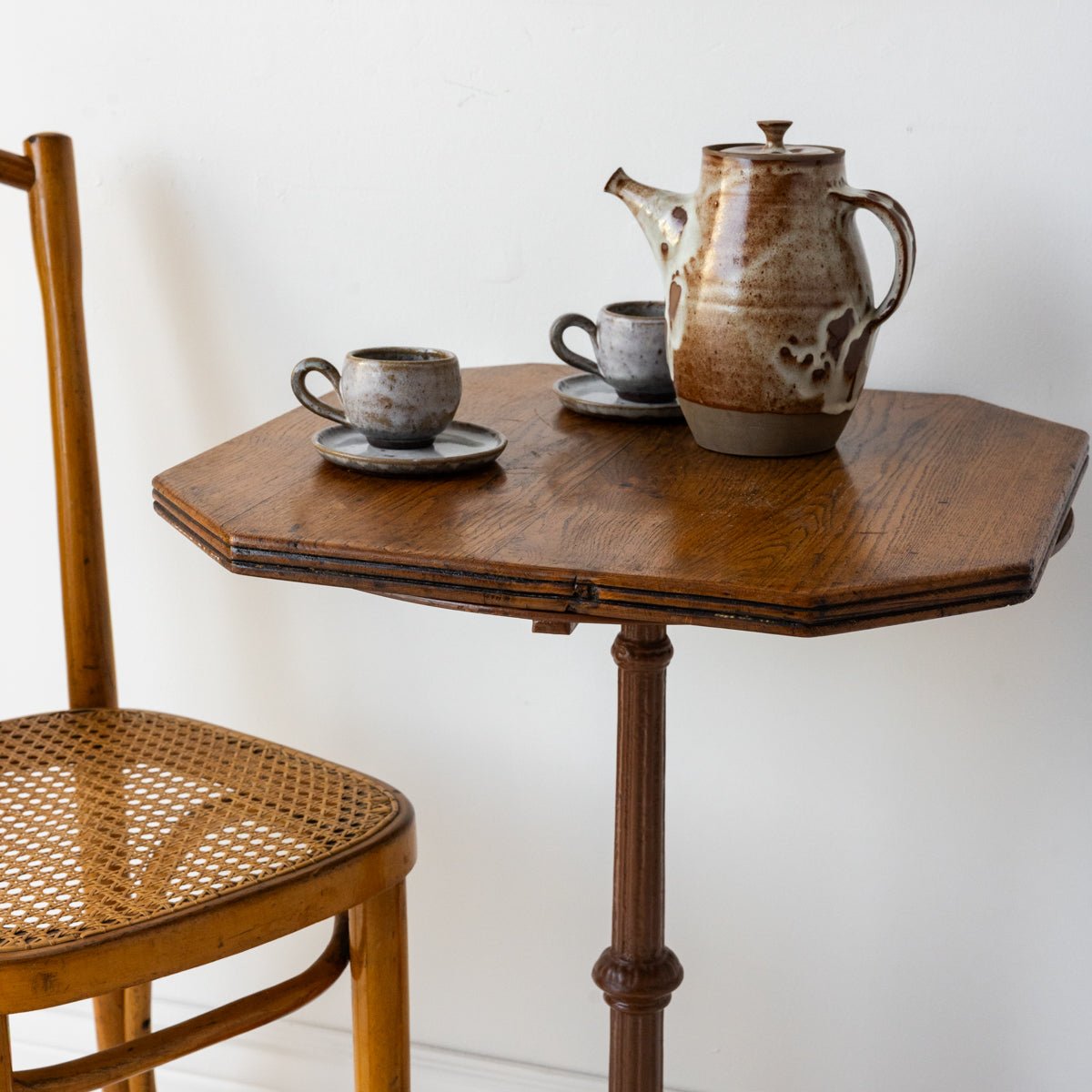 Oak Bistro Table - elsie green - furniture