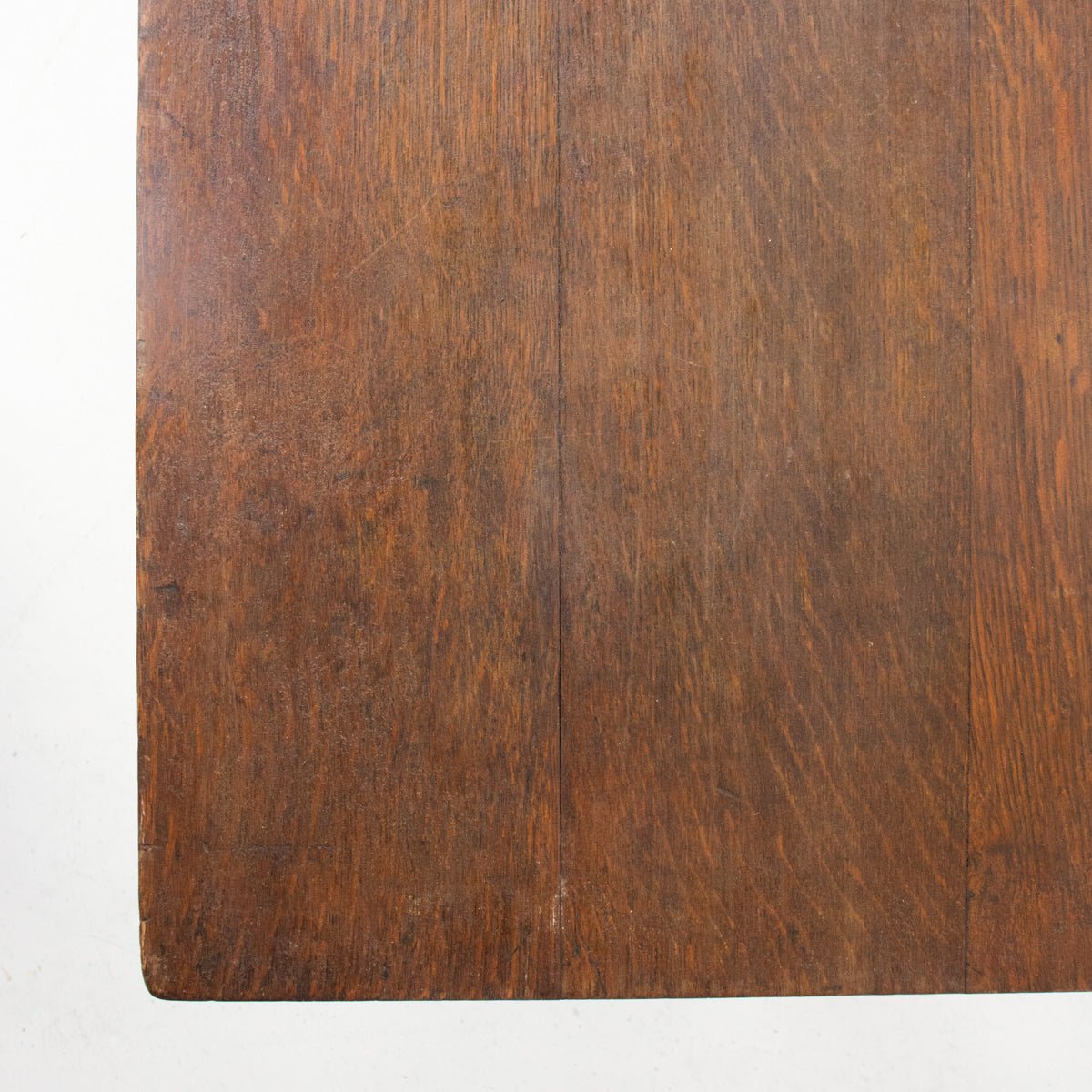 Oak Bistro Table with Brass Stretcher - elsie green - furniture