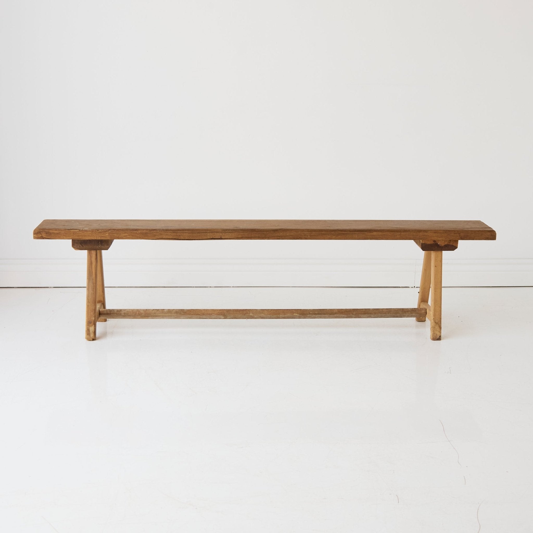 Oak Farm Bench - elsie green - furniture