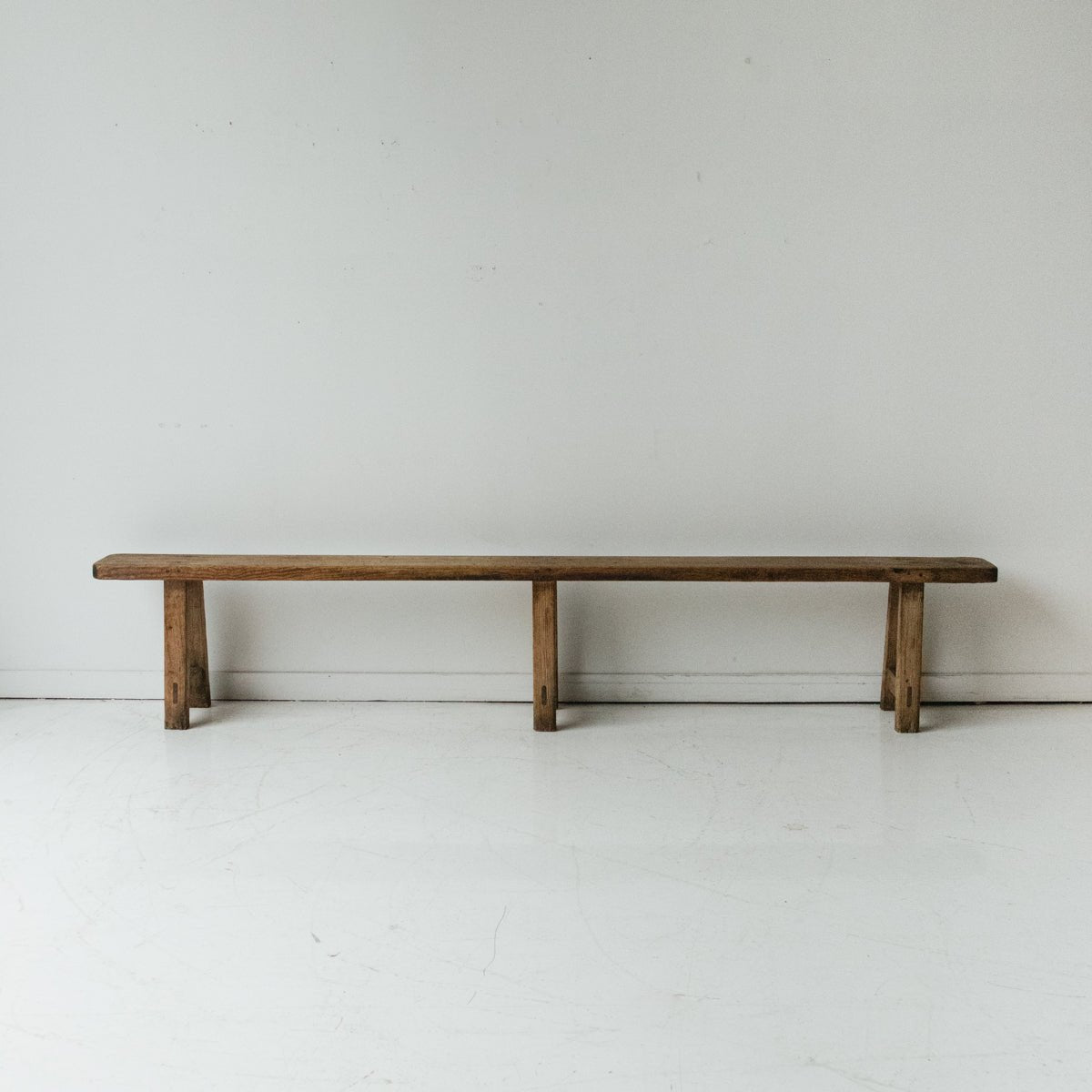 Oak Farm Bench - elsie green - furniture