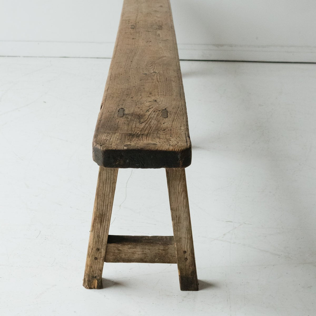 Oak Farm Bench - elsie green - furniture