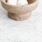 Oak Pedestal Bowl - elsie green - the french kitchen