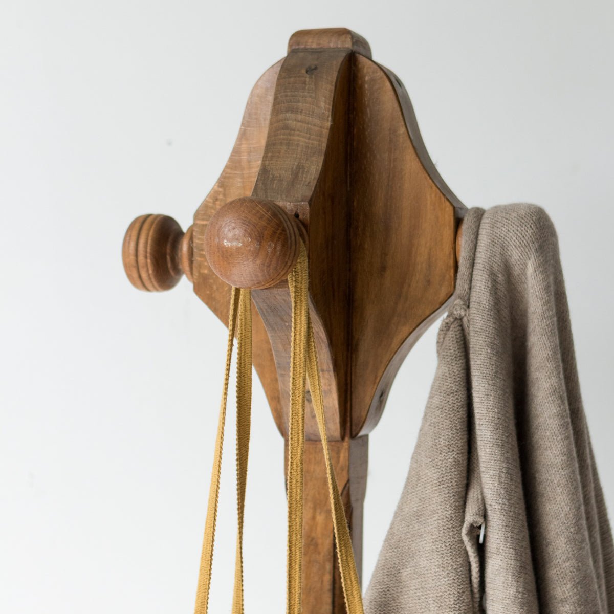 Oak Schoolhouse Coat Stand - elsie green - furniture