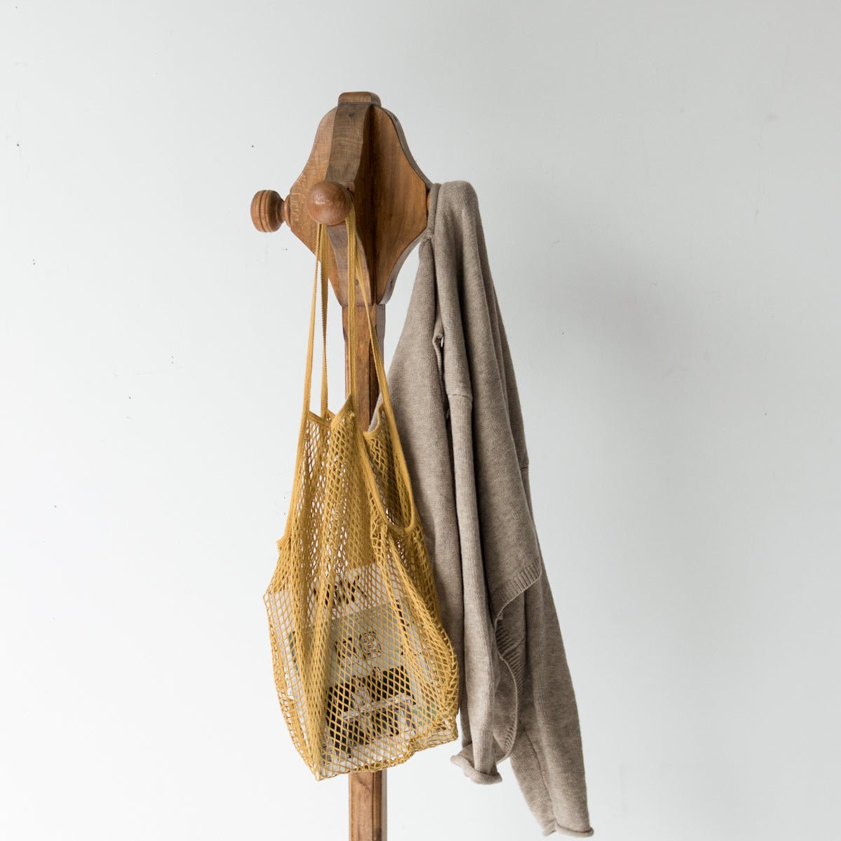 Oak Schoolhouse Coat Stand - elsie green - furniture