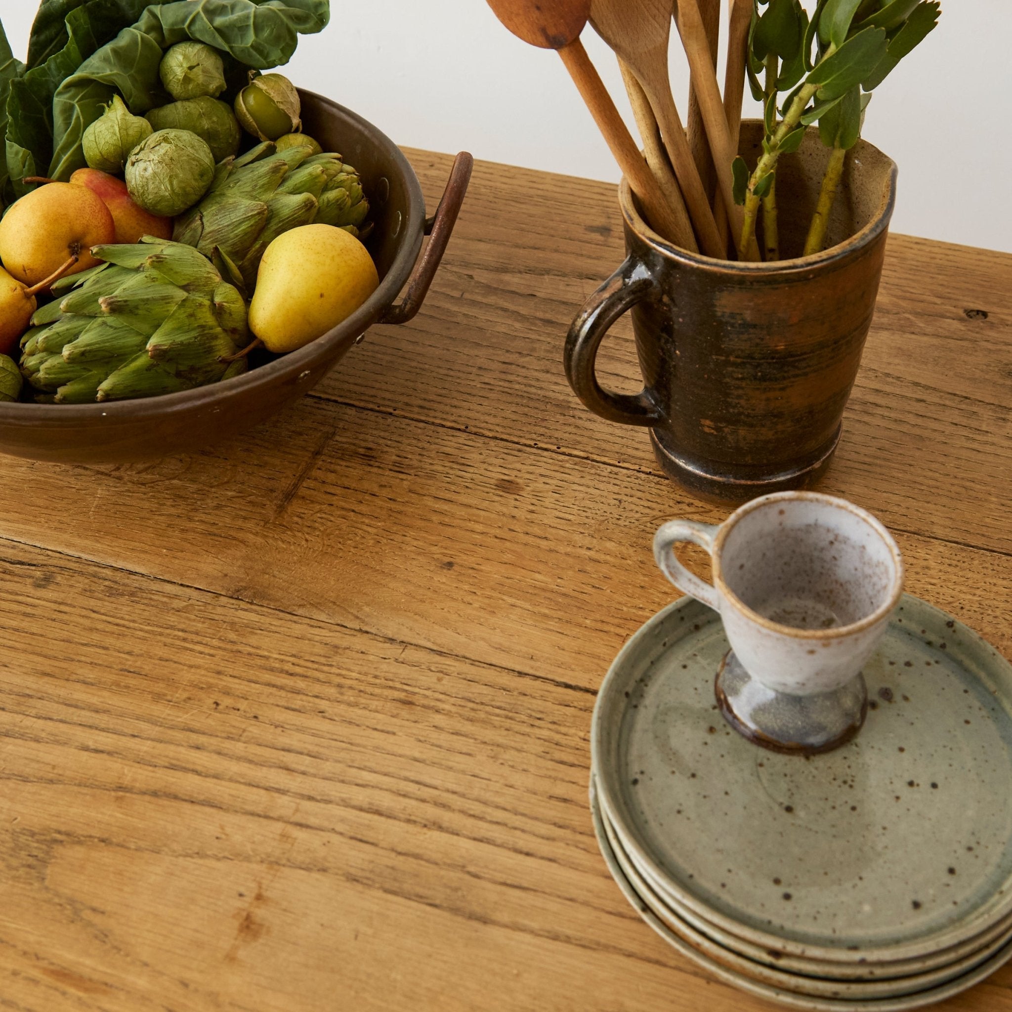 Oak Work Table - elsie green - furniture