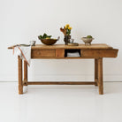 Oak Work Table - elsie green - furniture