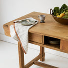 Oak Work Table - elsie green - furniture