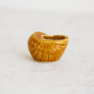Ochre Stoneware Escargot Pot Set Of 7 - elsie green - French Kitchen
