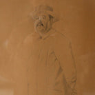 Oncle Georges Pencil Drawing - elsie green - art