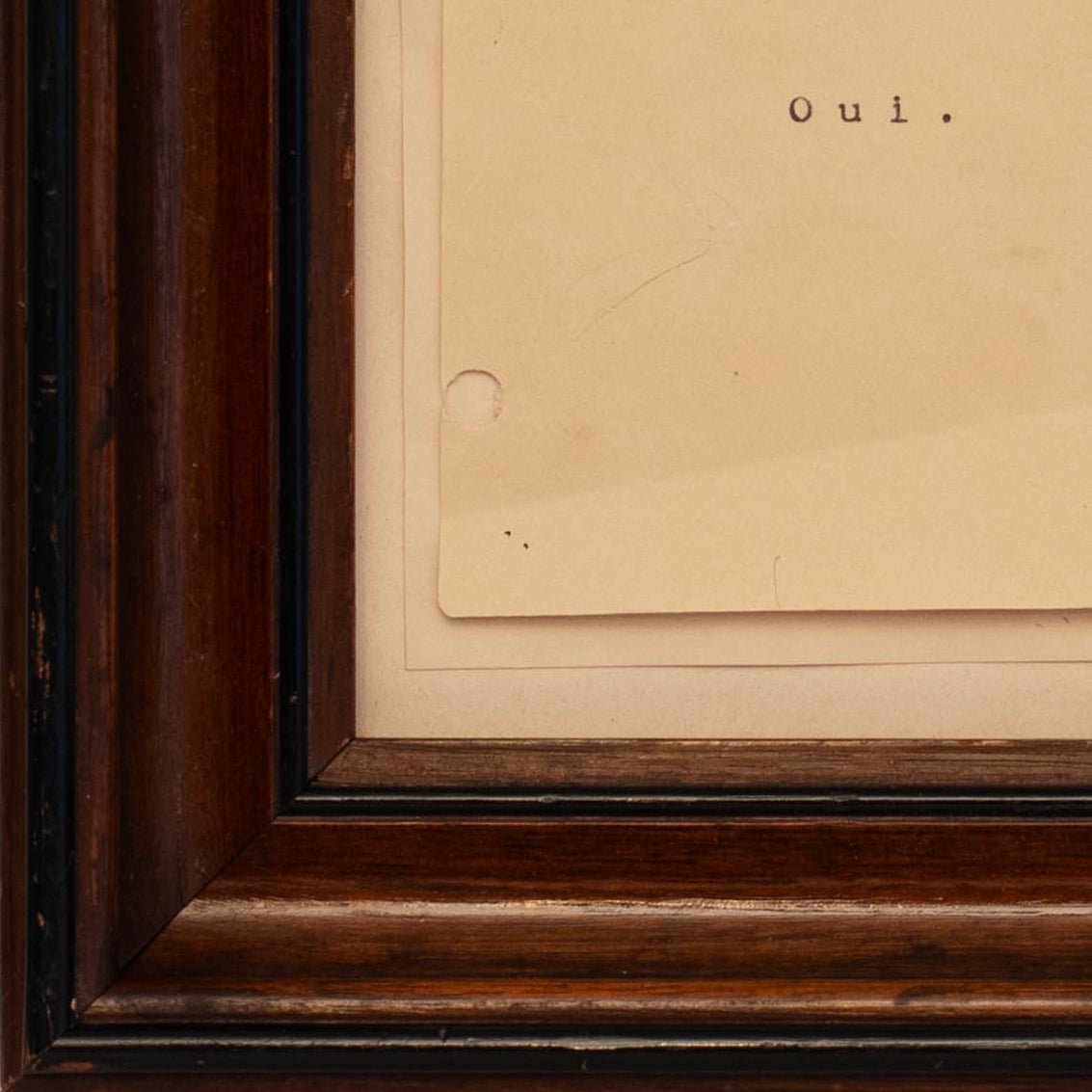 One Word Poems Series | Oui. | Jefferson Hayman - elsie green - art