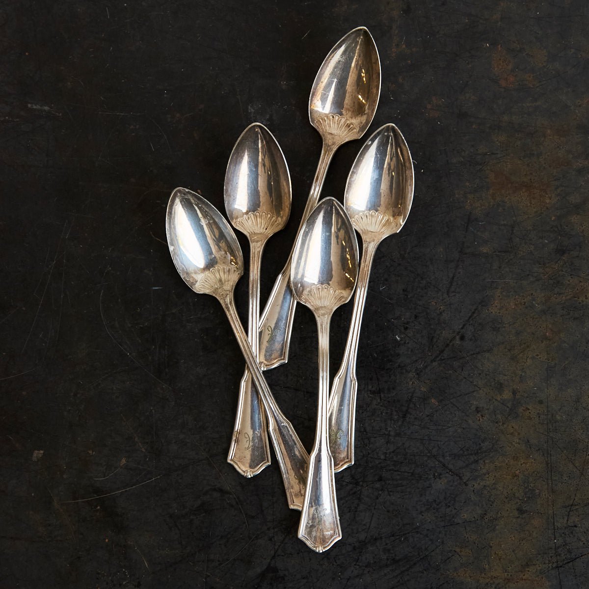 Oneida Exeter Fruit Spoon Set of 5 | The Patrick Orbe Collection - elsie green - the french kitchen
