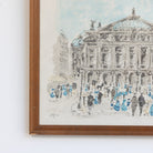 Opera Garnier Watercolor Painting - elsie green - art