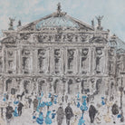Opera Garnier Watercolor Painting - elsie green - art