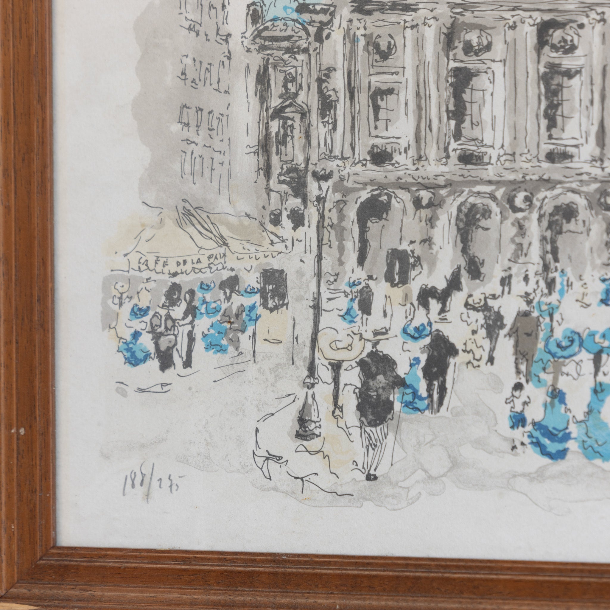 Opera Garnier Watercolor Painting - elsie green - art