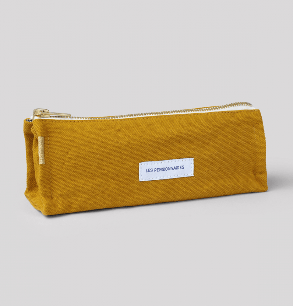 Organic Cotton Pencil Case - elsie green - Textiles