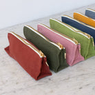 Organic Cotton Pencil Case - elsie green - Textiles