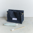 Organic Cotton Toiletry Bag - elsie green - textiles