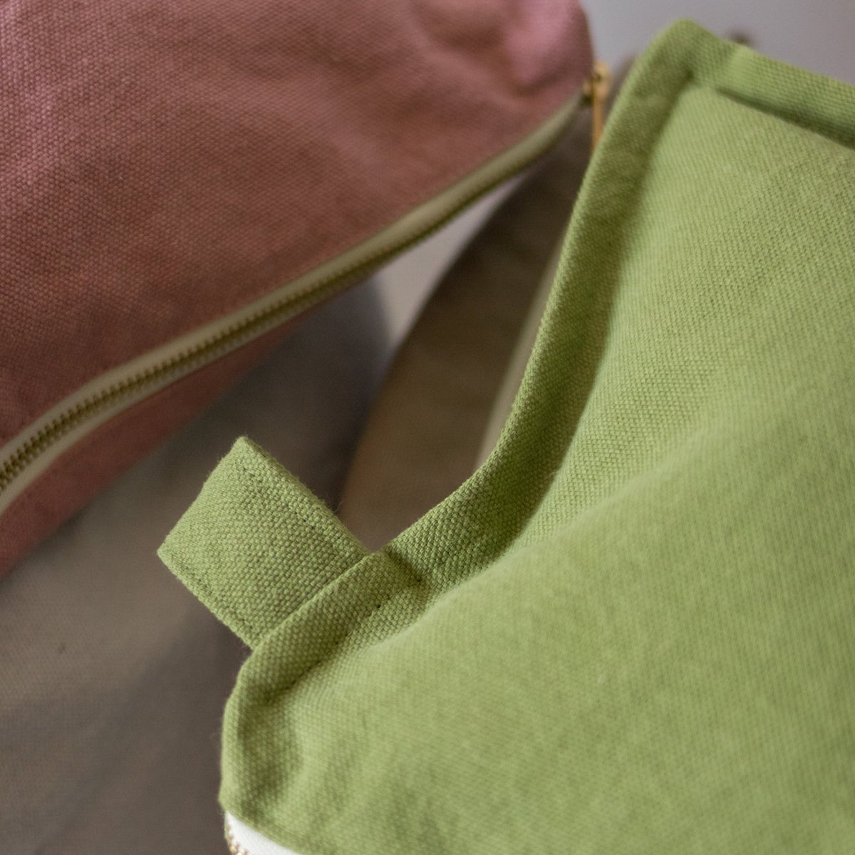 Organic Cotton Toiletry Bag - elsie green - Textiles