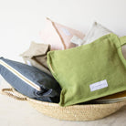 Organic Cotton Toiletry Bag - elsie green - Textiles