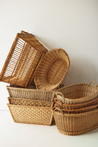 Oval French Laundry Day Basket - elsie green - Decor