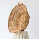 Oval French Laundry Day Basket - elsie green - Decor