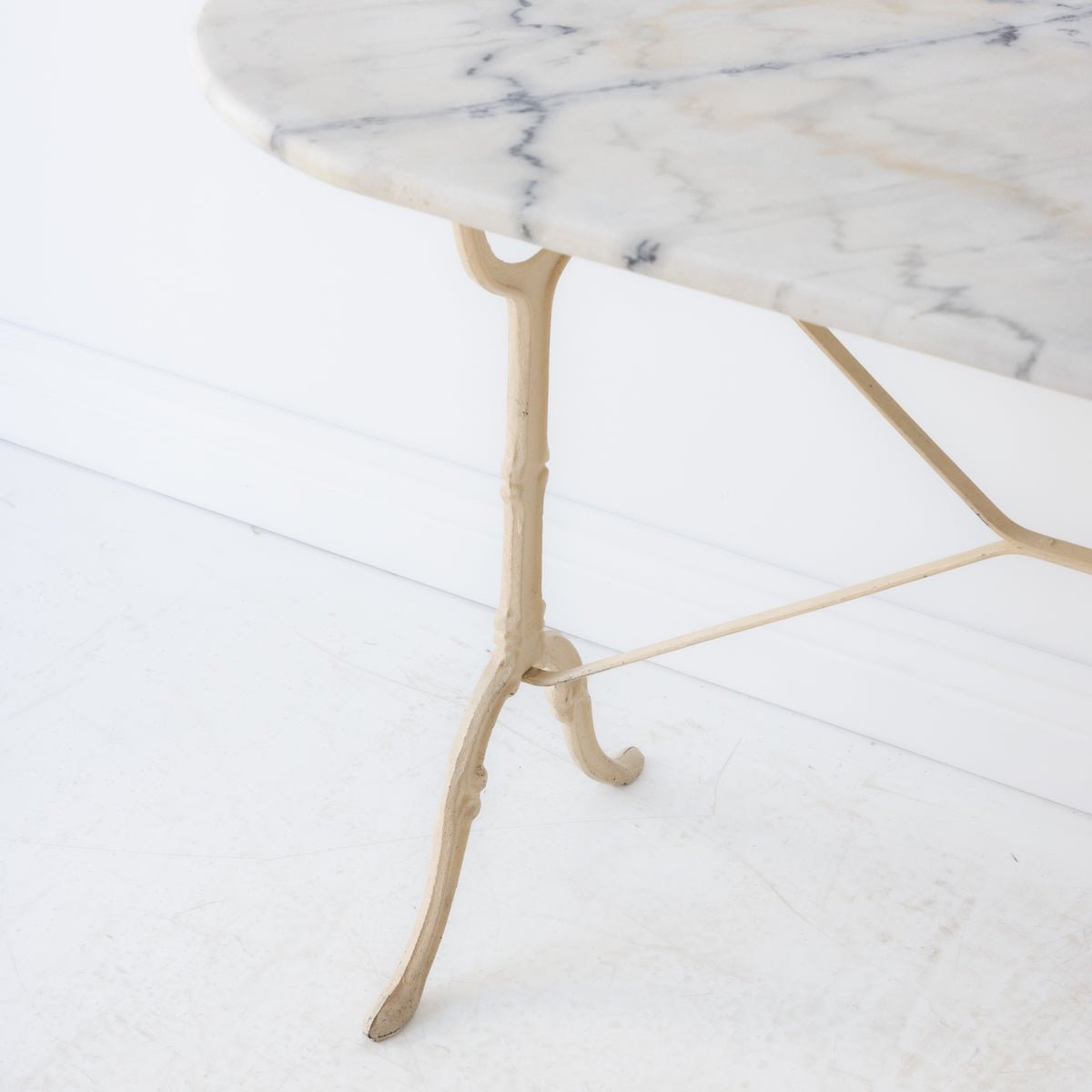Oval Marble Bistro Table - elsie green - furniture