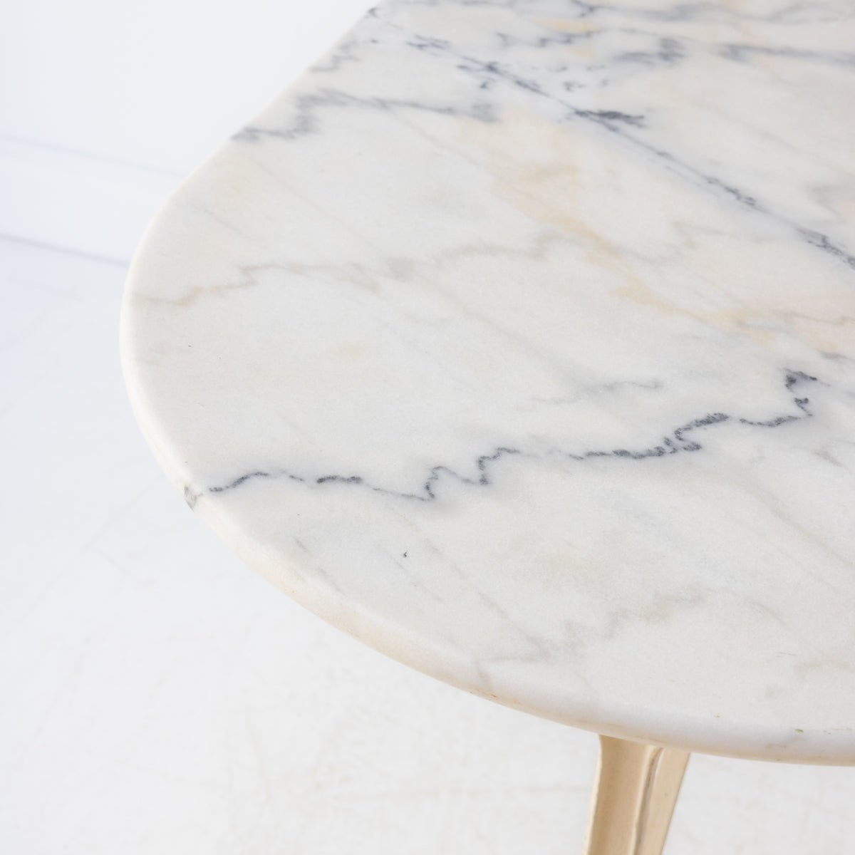 Oval Marble Bistro Table - elsie green - furniture