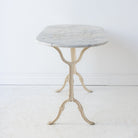 Oval Marble Bistro Table - elsie green - furniture