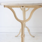 Oval Marble Bistro Table - elsie green - furniture