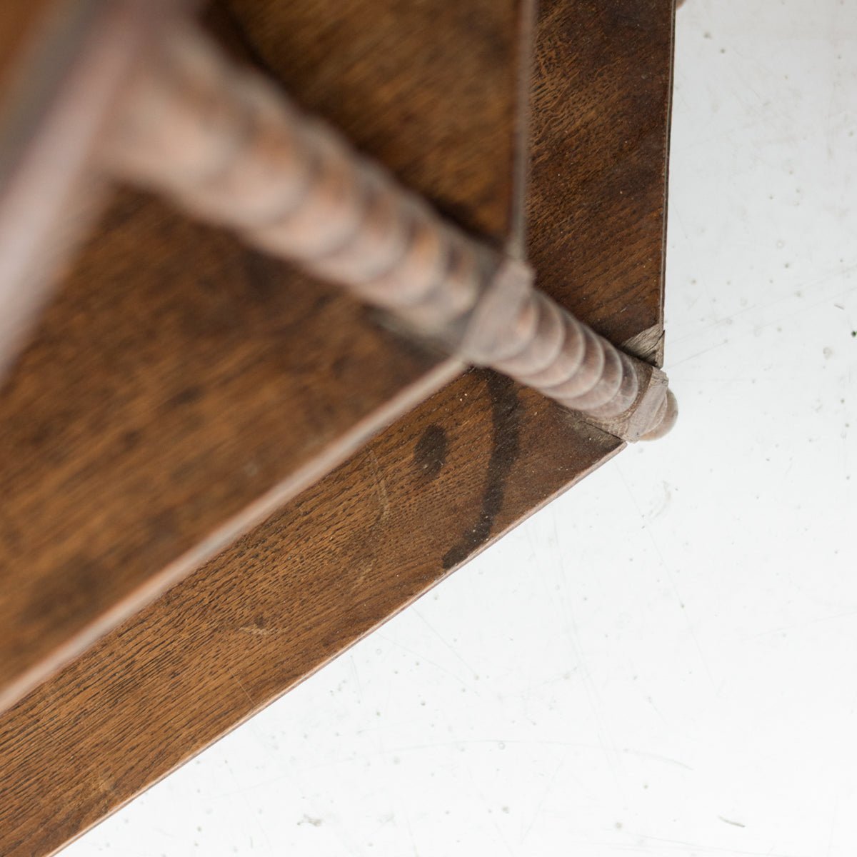 Oval Oak Side Table - elsie green - furniture