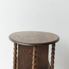 Oval Oak Side Table - elsie green - furniture